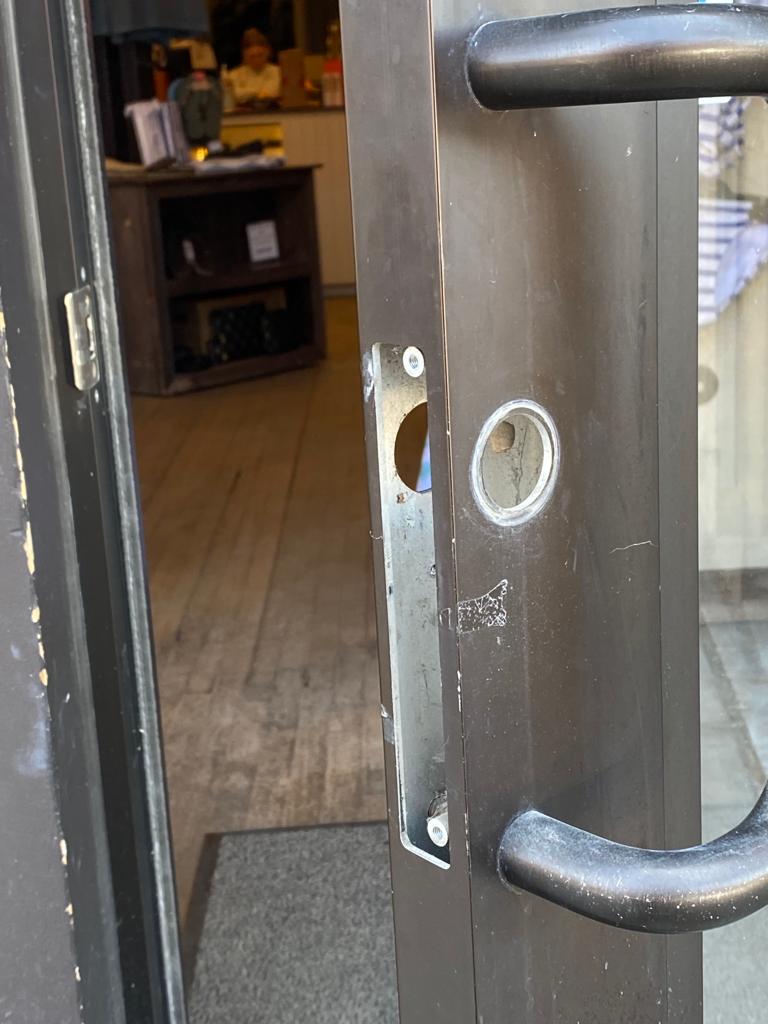 Commercial lock installed Reliable locksmith Medina MN