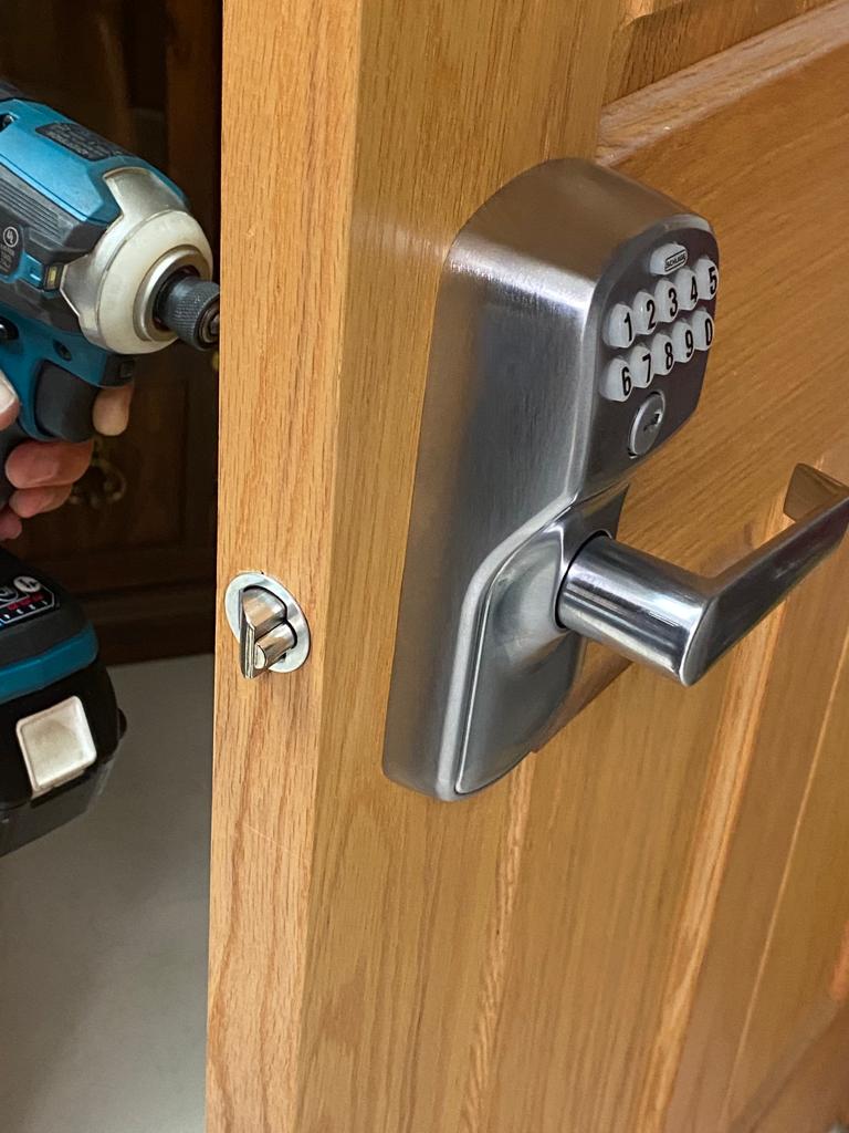 Commercial lock installed Reliable locksmith Excelsior MN