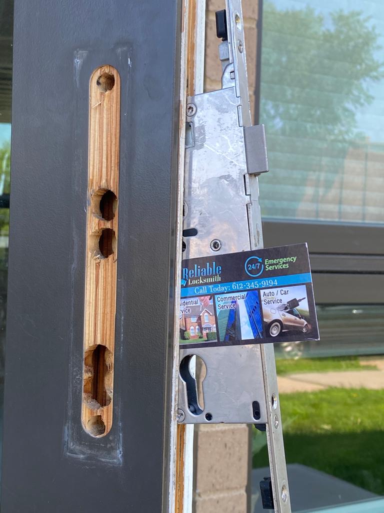 3 Point lock installed by Reliable Locksmith in St Paul MN (6)