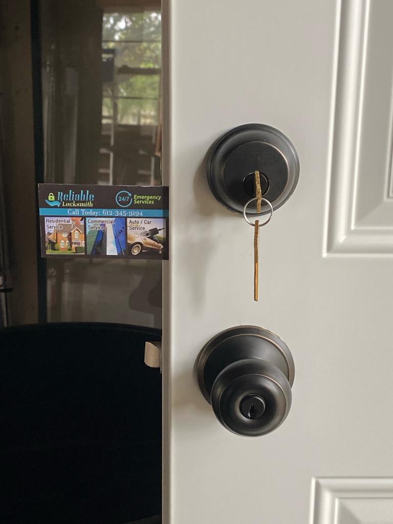 Reliable Locksmith - Residential locks Maple Grove MN