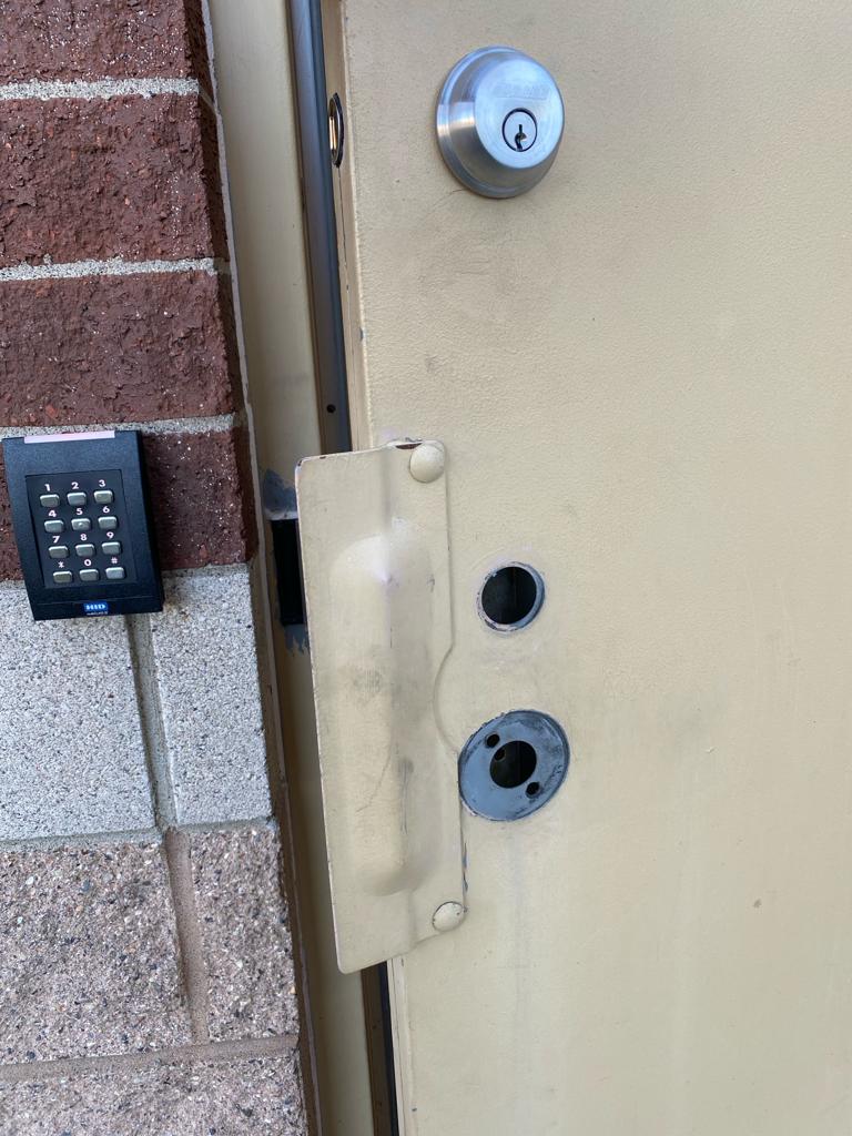 Upgrade old Yale Mortise mechanism by Reliable Locksmith-3