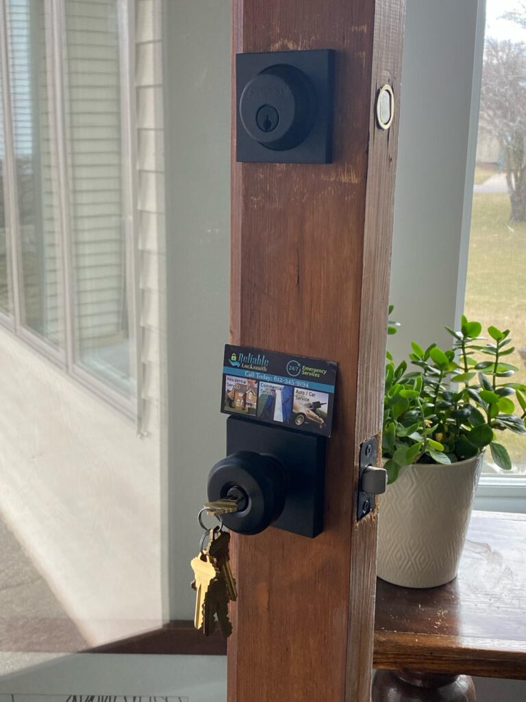 Residential lock change and install services Mound MN