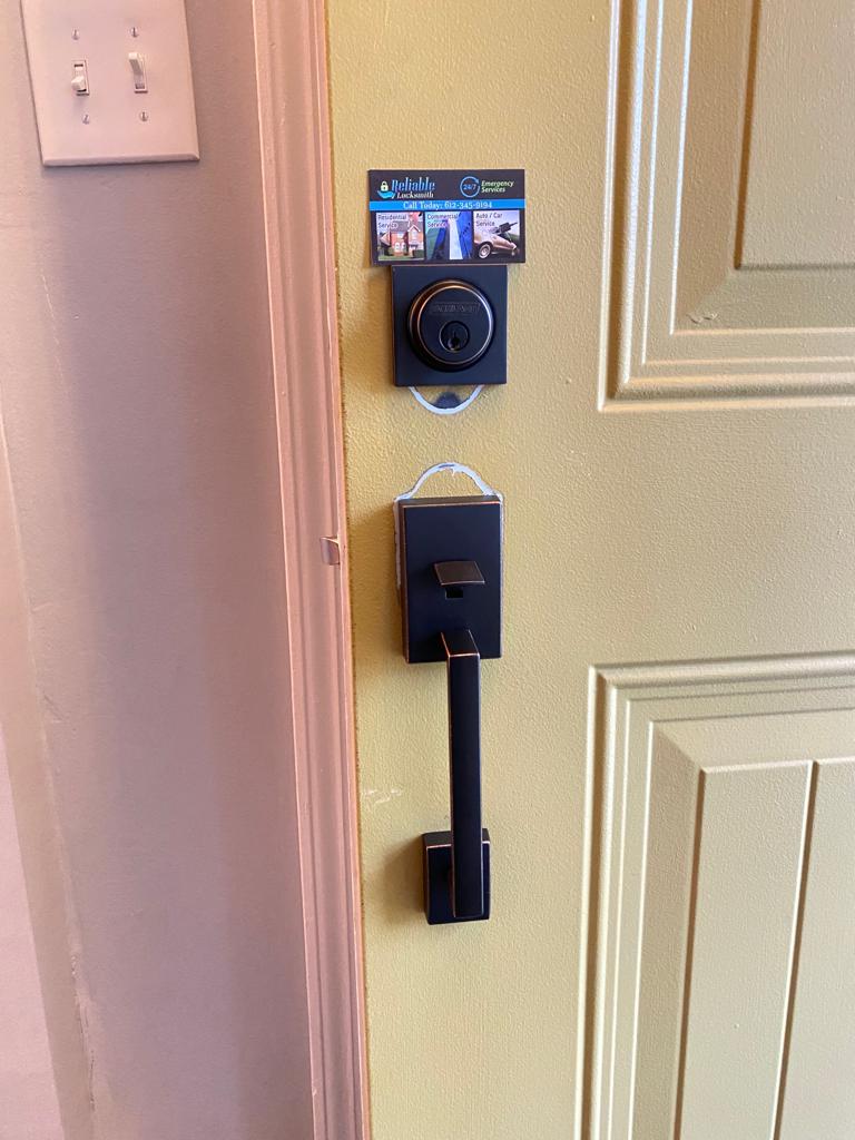 Schlage Lock install in St Louis Park MN ny reliable locksmith