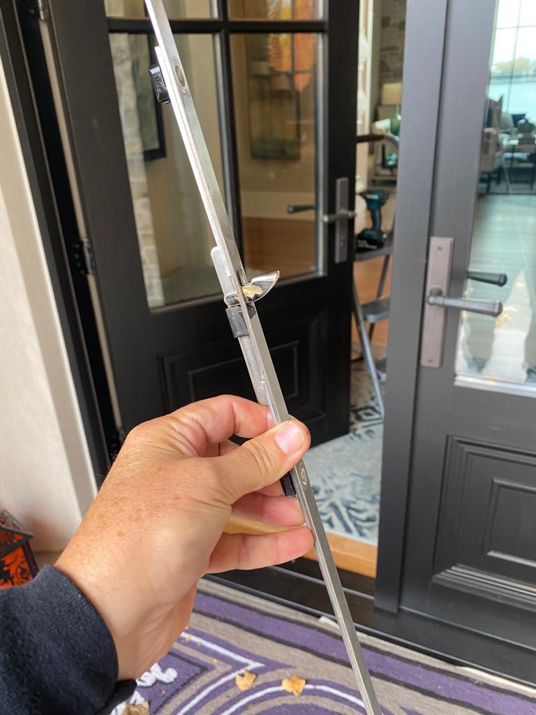 Hoppe 3 point system repair with emtec trim lever s