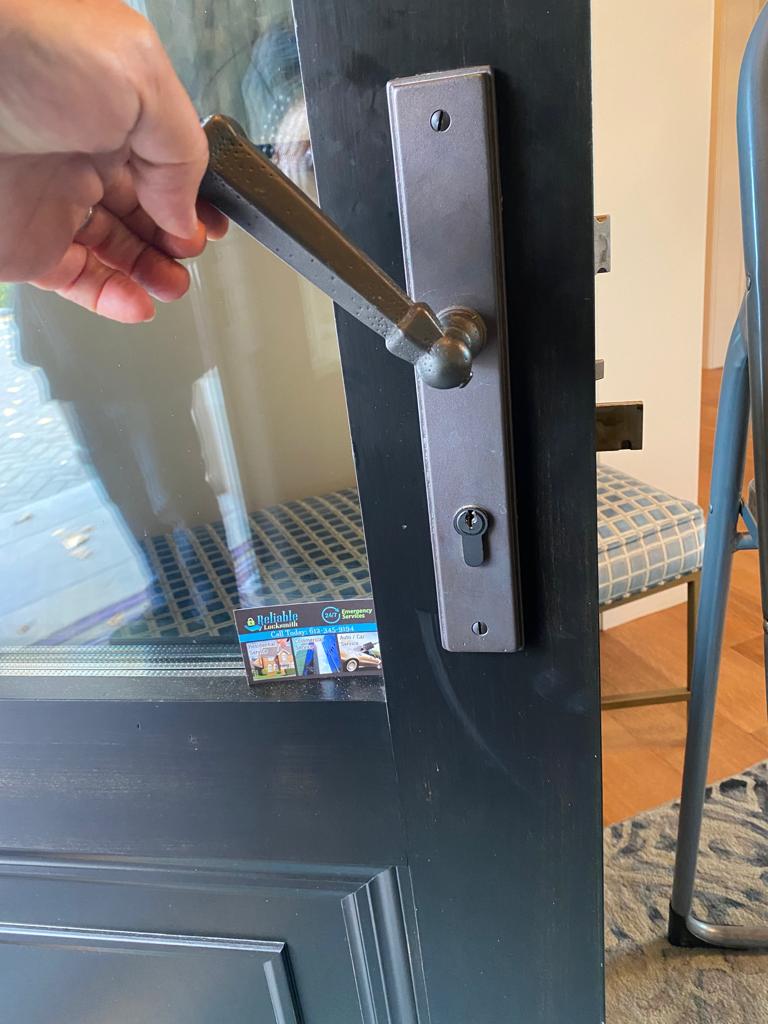 Hoppe 3 point system repair with emtec trim lever s