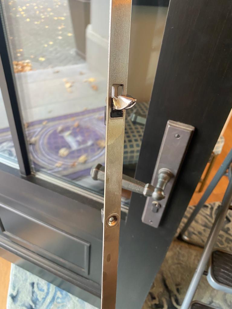 Hoppe 3 point system repair with emtec trim lever s