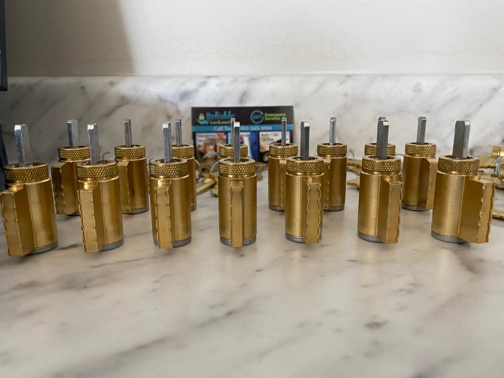 KIK and master rekey installation for a business in St Paul MN